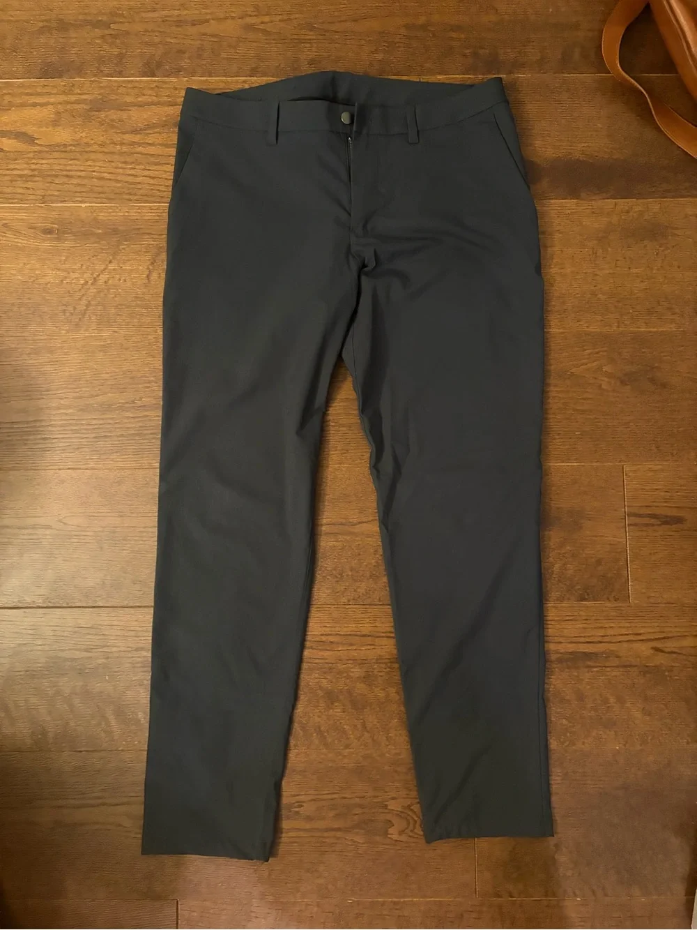 lululemon athletica ABC Slim Fit Trouser Stretch Cotton Versa Twill 35x32 Grey